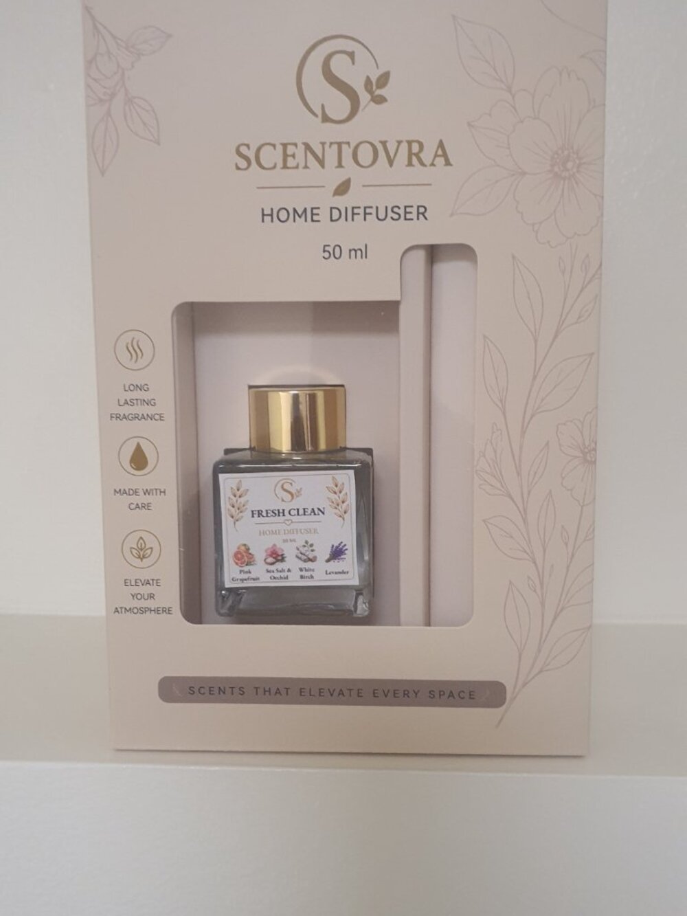 Home Reed Diffuser - Fresh Clean 50ML - Picture 4 of 10